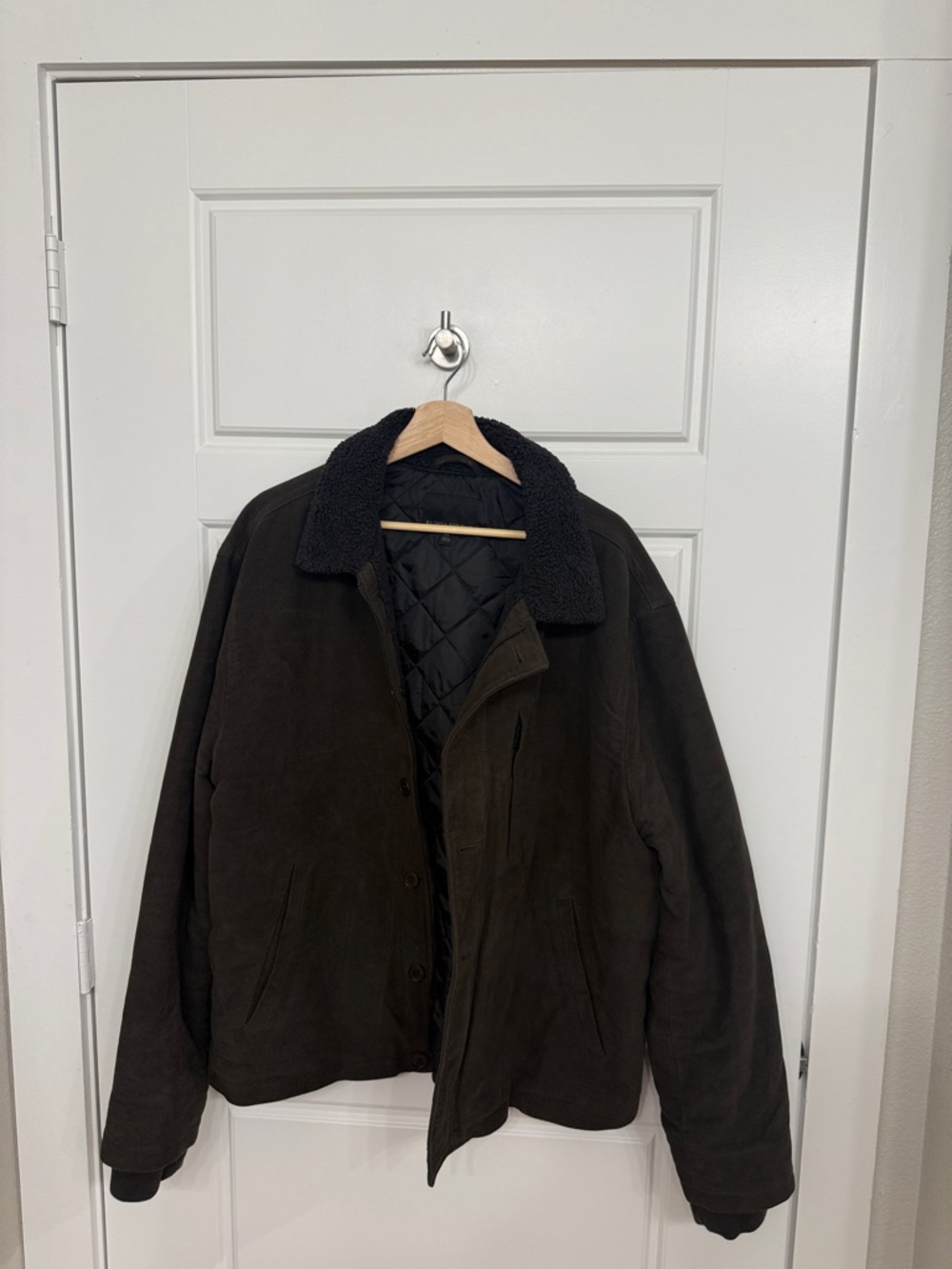 Men’s Banana Republic Sherpa Lined Jacket